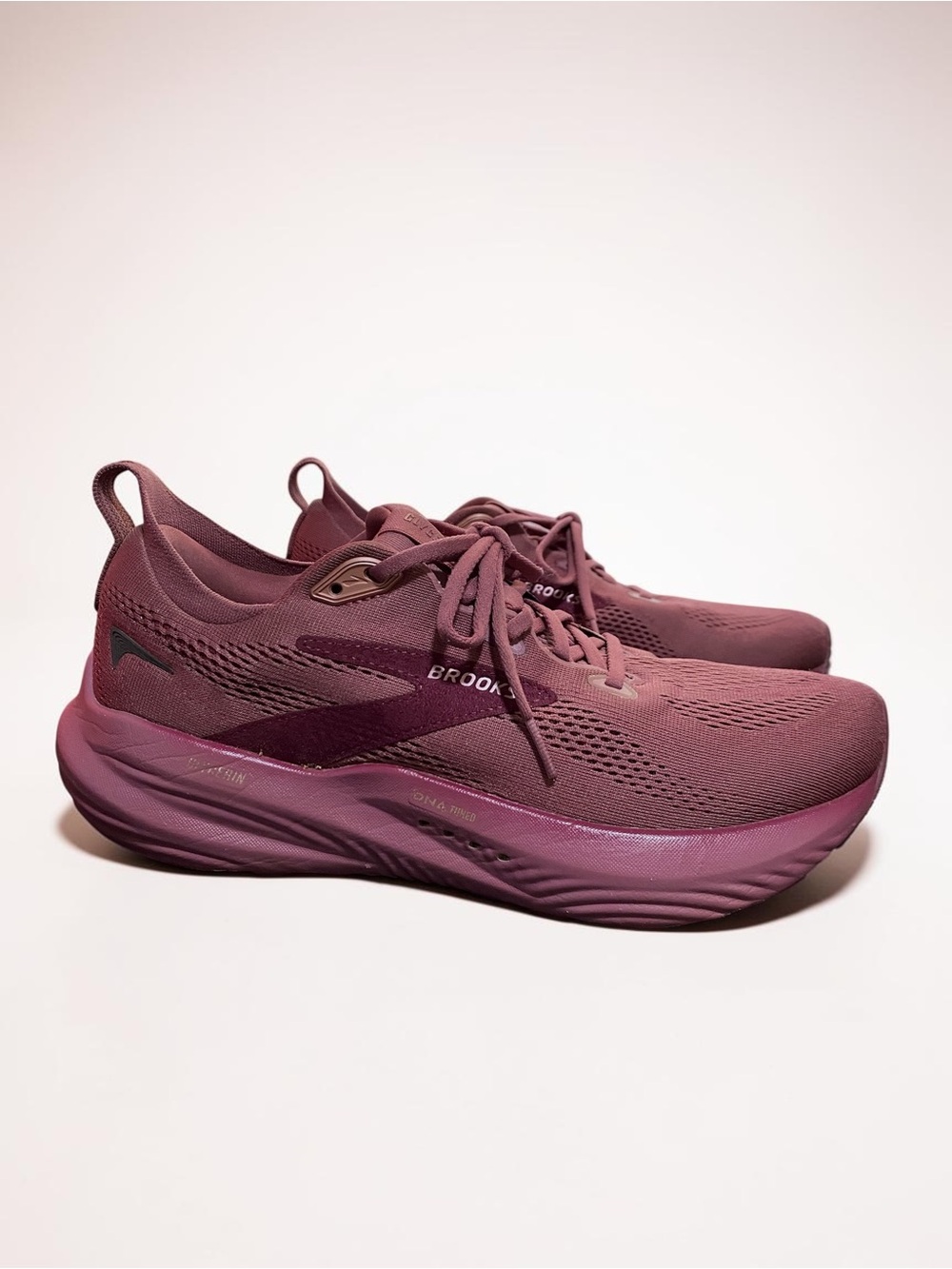 Brooks Glycerin 22 Berry Burgundy Rose Athletic Running Shoes Women’s 11 M - Picture 3 of 12